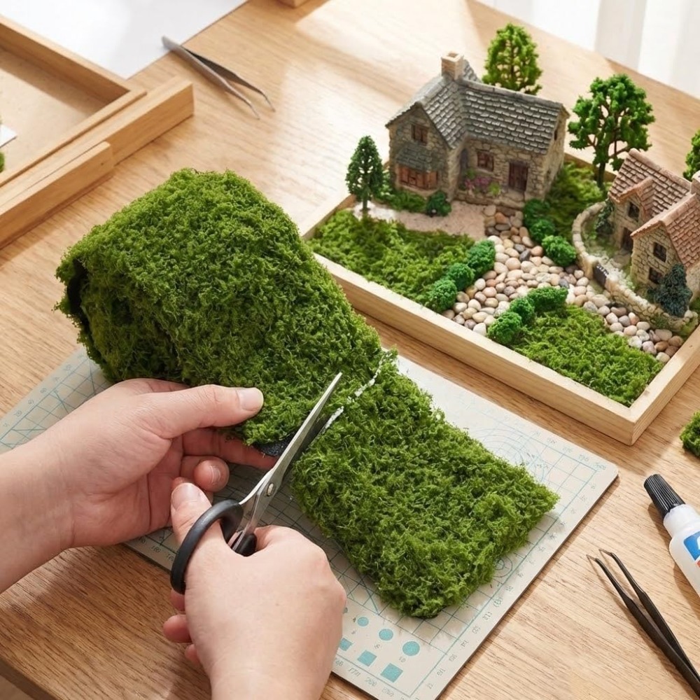Fake Moss Mat,Artificial Moss  - огляд і ціна Terrarium Moss Art