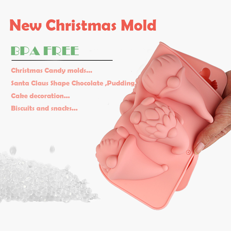 6-Cavity Christmas Gnome Cake  - огляд і ціна Resin Craft Ideas