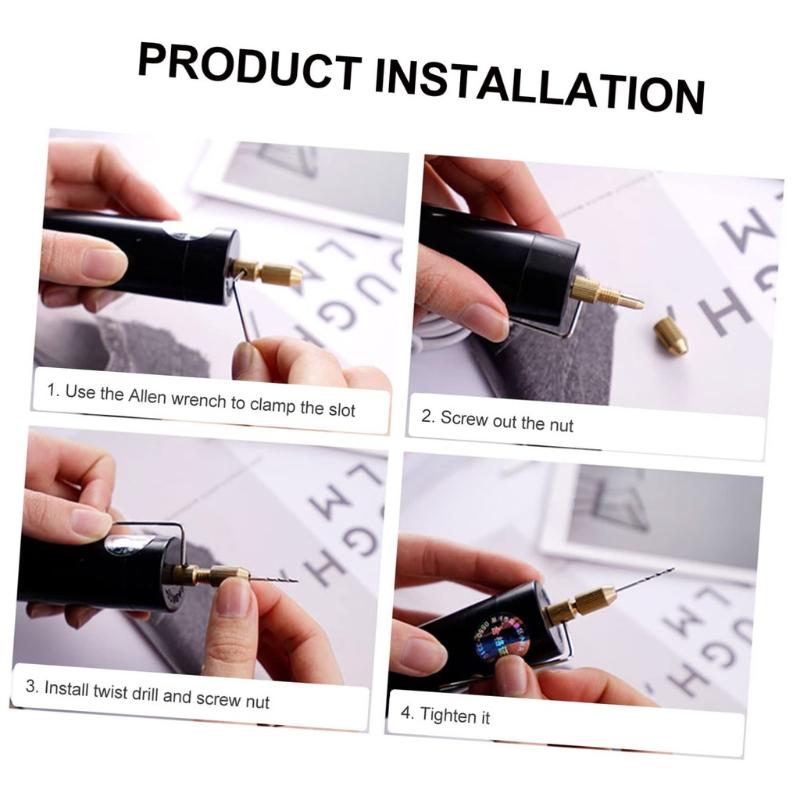 USB Mini Rotary Drill 3 Bit Se - огляд і ціна Resin Craft Workshop