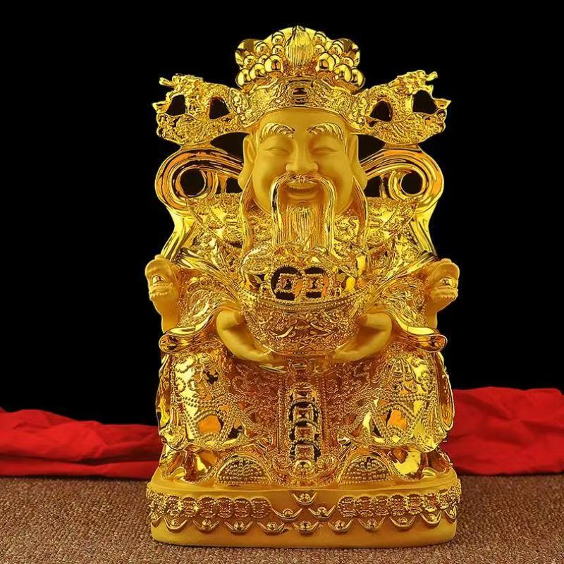 Feng Shui Gold God of Wealth L - огляд і ціна Crafting Resin