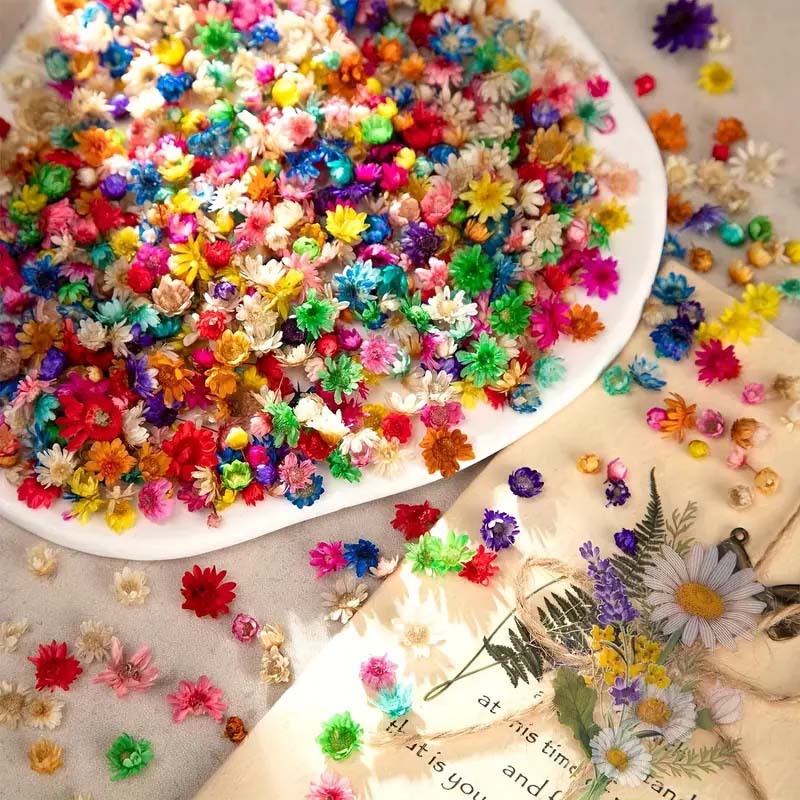 Mixed Colorful Flower for Wax  - огляд і ціна Resin Craft Ideas