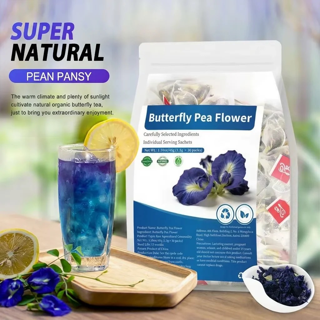 Organic Butterfly Pea Flower T - огляд і ціна Dried Flower Bulk