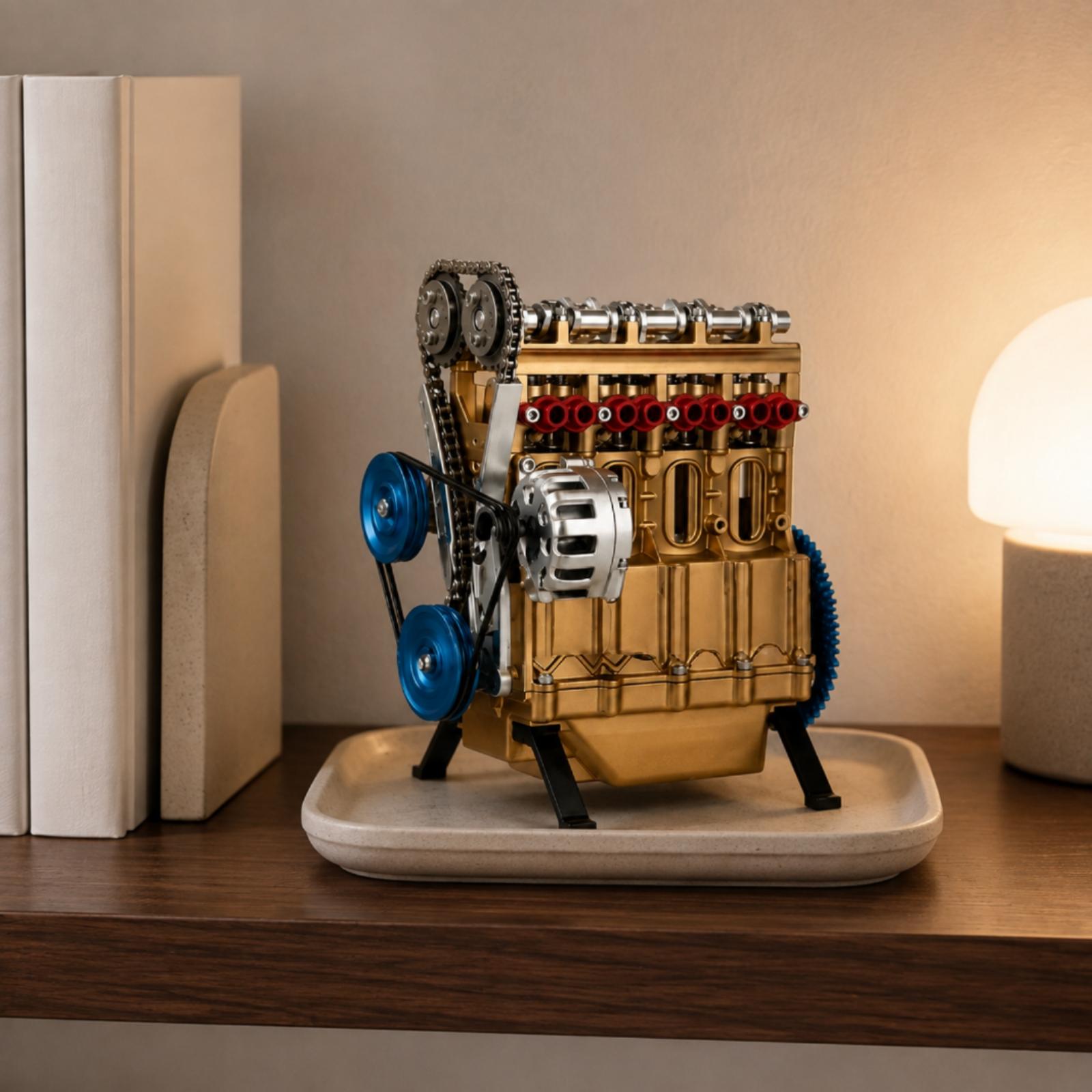 Vintage Style Engine Figurine  - огляд і ціна Resin Craft Workshop