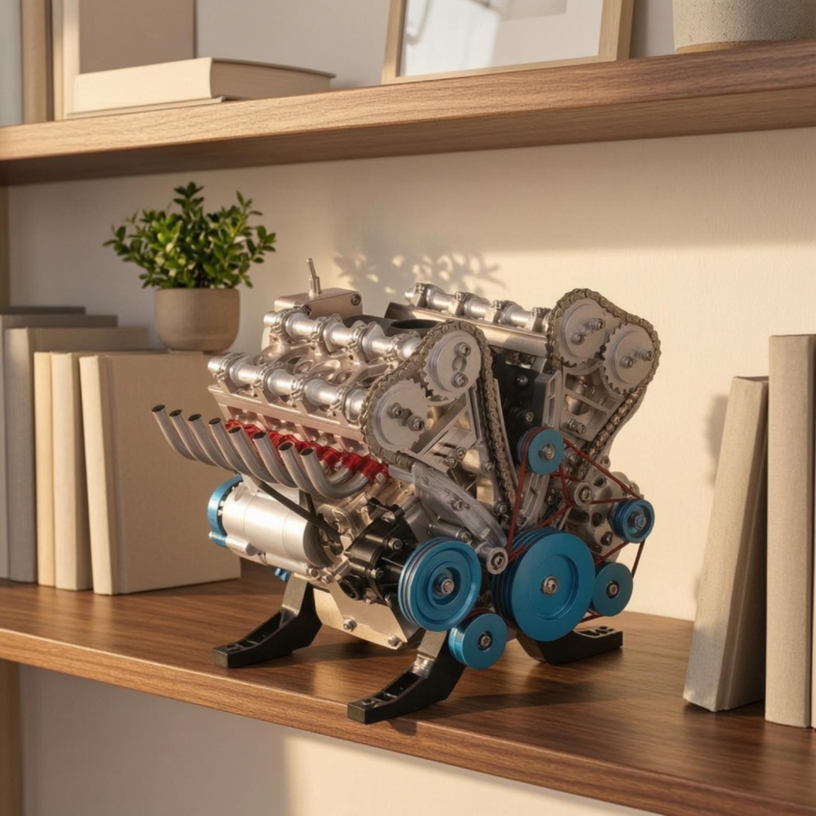 Vintage Style Engine Figurine  - огляд і ціна Resin Craft Workshop
