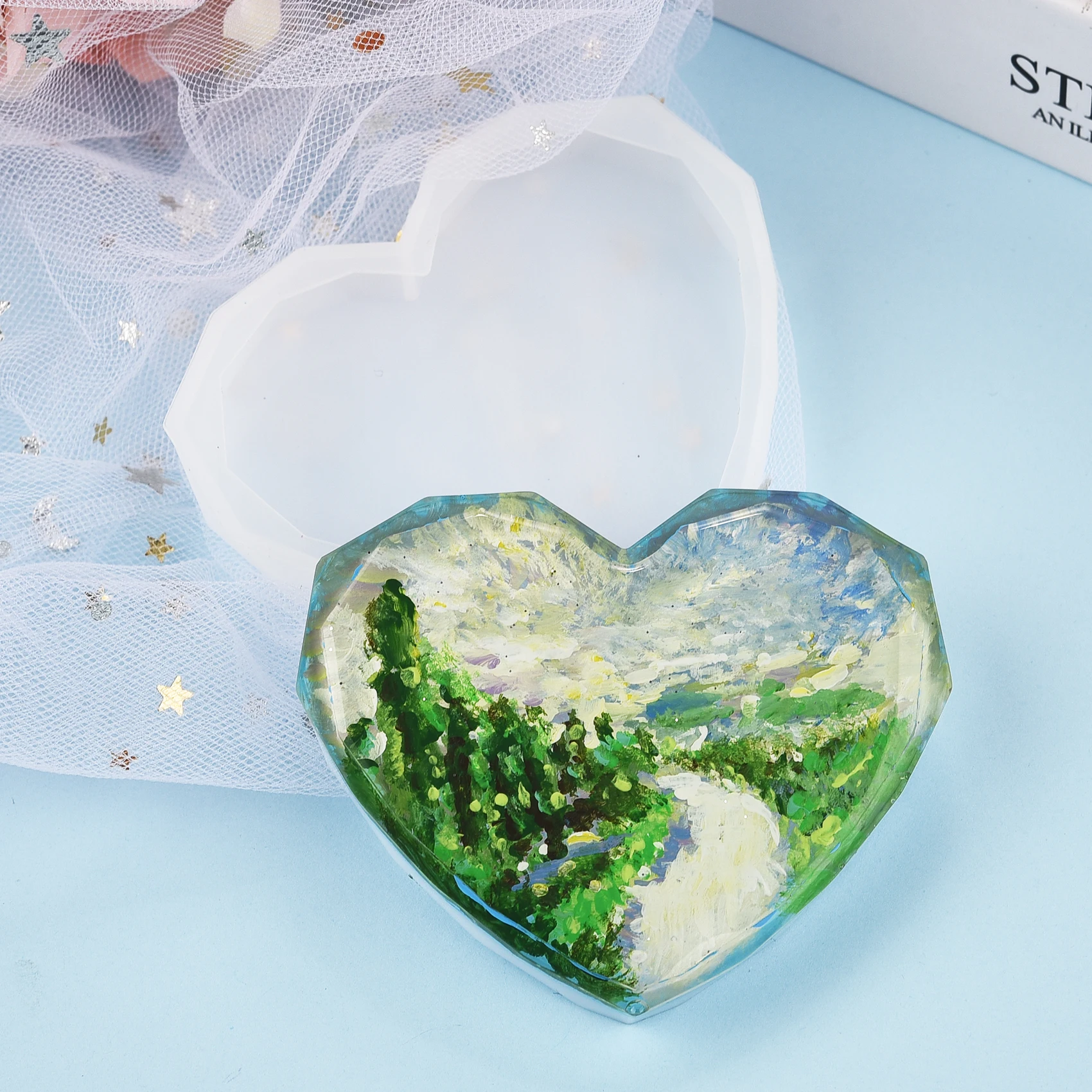Resin Coaster Silicone Mold Ca - огляд і ціна Serving Tray Mold