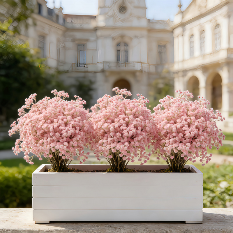 130-Stem Pink Gypsophila Artif - огляд і ціна Dried Flower Bulk