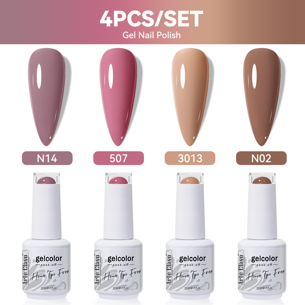 Arte Clavo 4pcs/Set Gel Nail P - огляд і ціна Resin Glitter Pack